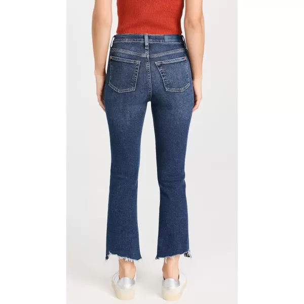 7 For All Mankind Womens Hw Slim Kick JeansDeep Soul