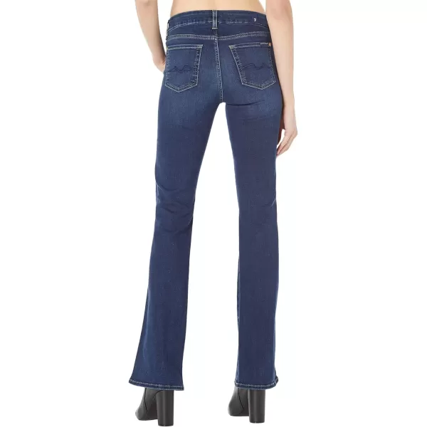 7 For All Mankind Womens Kimmie Bootcut JeansRinsed Indigo