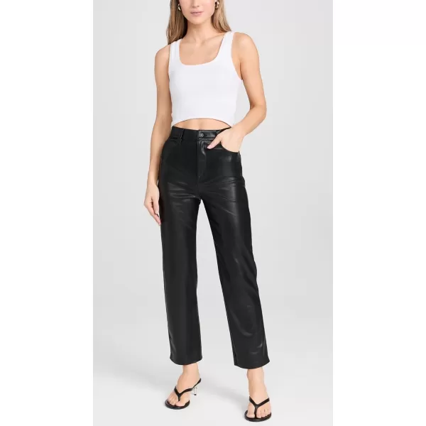 7 For All Mankind Womens Logan Stovepipe in BlackBlack