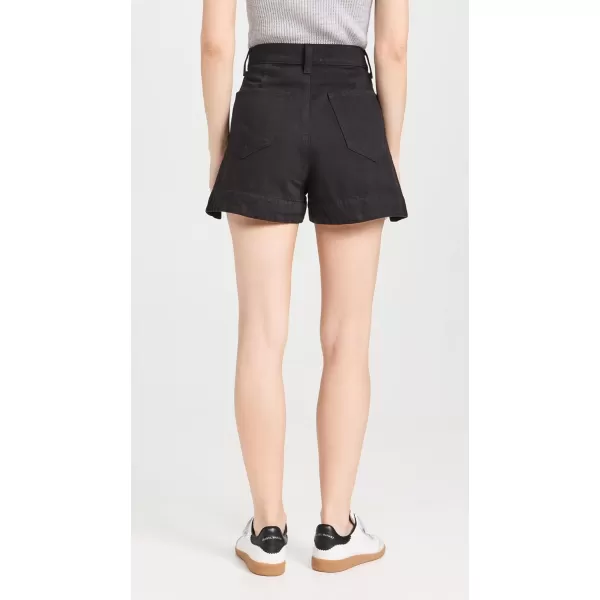 7 For All Mankind Womens Tailored Slouch ShortsBlack