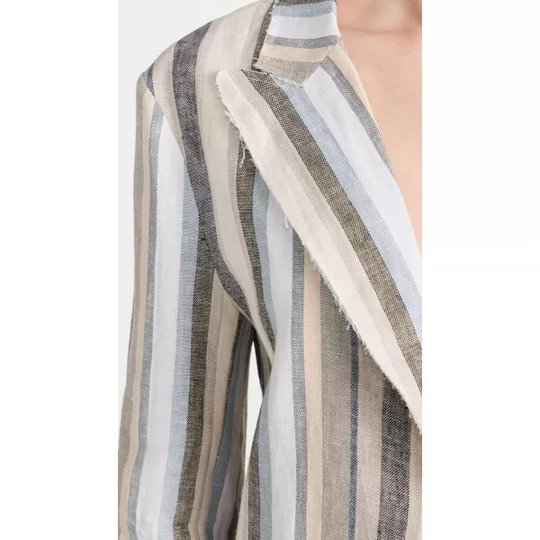 87Origins Womens Ategun Linen Suit Jacket Stripe 687Origins Womens Ategun Linen Suit Jacket Stripe 6