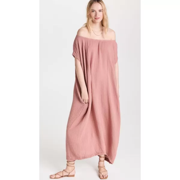 9seed Womens Moonstone Off Shoulder CaftanBerry