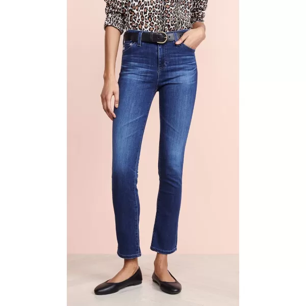 AG Adriano Goldschmied Womens Mari Straight Leg Jeans5 Years Blue Essence