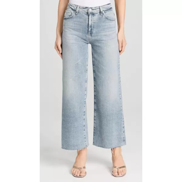 AG Adriano Goldschmied Womens Saige Wide Leg Crop JeansEclipsed