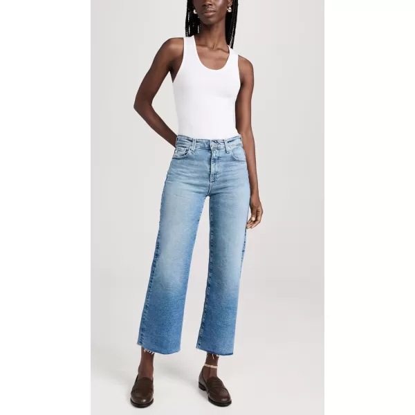 AG Adriano Goldschmied Womens Saige Wide Leg Jeans18 Years Atlantic