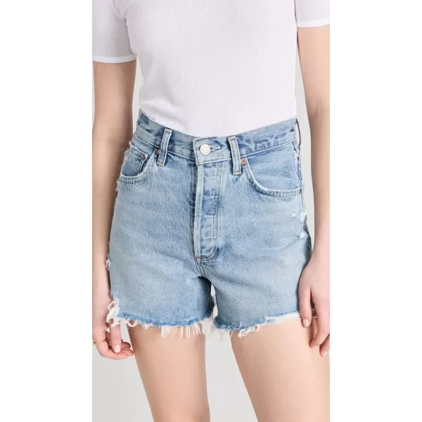 AGOLDE Womens Dee Vintage High Rise ShortsMuse