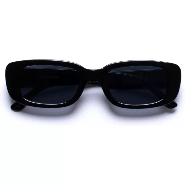 AIRE CERES Rectangular Unisex Sunglasses Cookie TortBlack