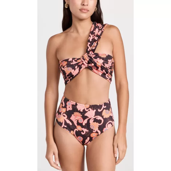 ALC Womens Athena Bikini TopGanache Multi