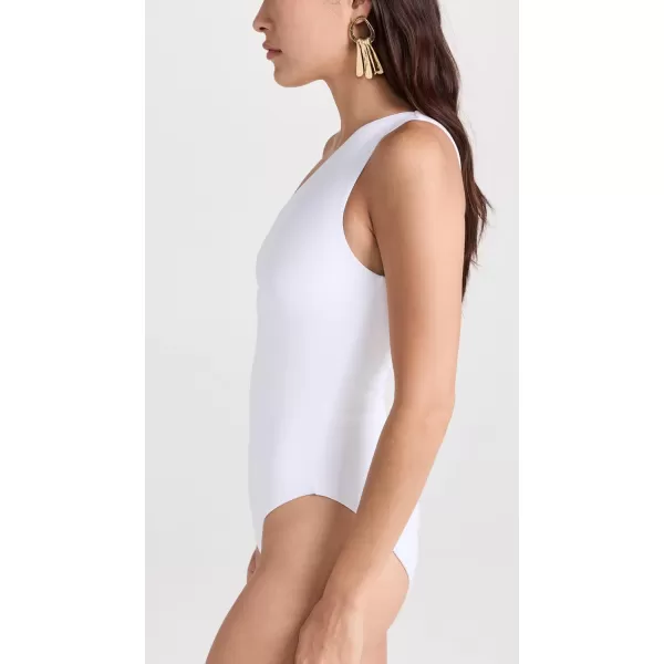 ALC Womens Delfina One Piece SwimsuitWhite