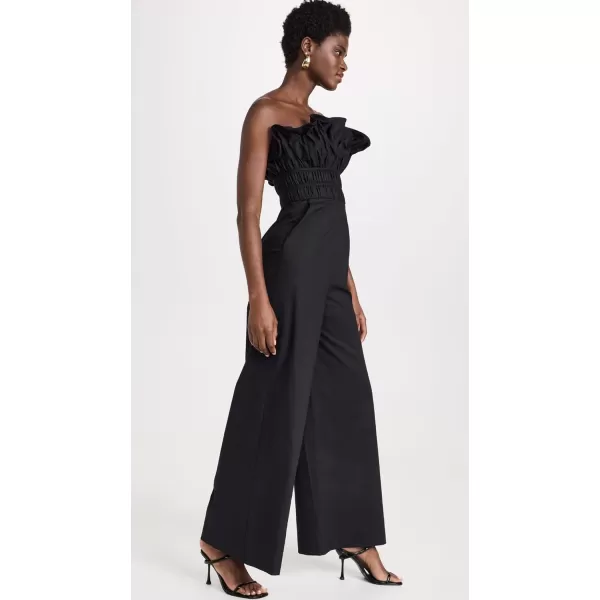 AMUR Womens Averill Strapless JumpsuitBlack