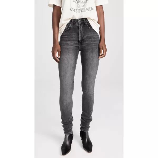 ANINE BING Womens Beck JeansDark Grey