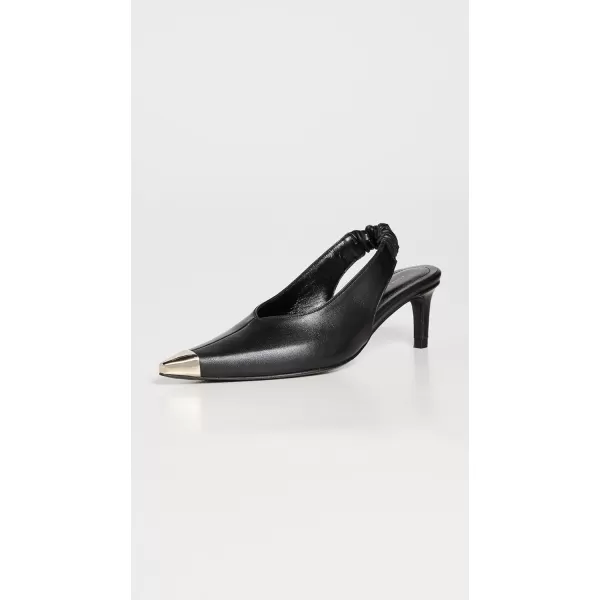 ANINE BING Womens Nina Slingback HeelsBlack