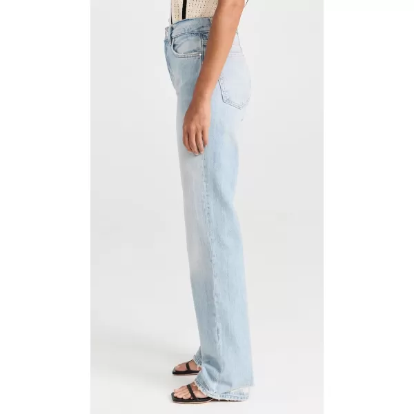 ANINE BING Womens Olsen JeansBleached Blue