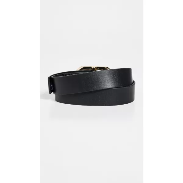 ANINE BING Womens Signature Link BeltBlack