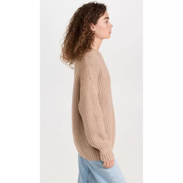 ANINE BING Womens Sydney Crew SweaterCream