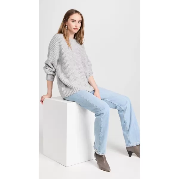 ANINE BING Womens Sydney Crew SweaterGrey