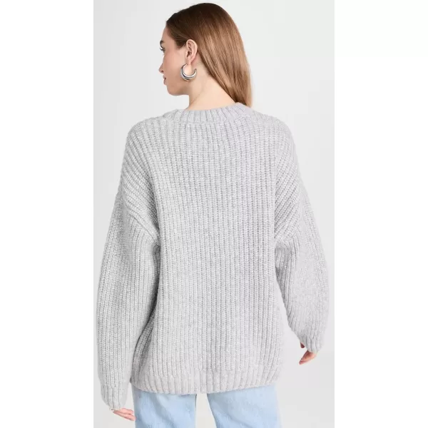 ANINE BING Womens Sydney Crew SweaterGrey