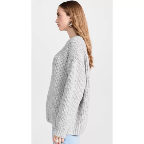 ANINE BING Womens Sydney Crew SweaterGrey