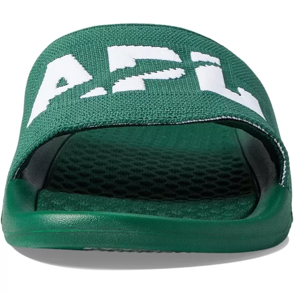 APL Athletic Propulsion Labs Mens TechLoom SlidesGreat GreenWhite