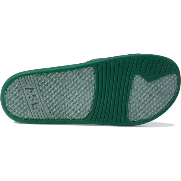 APL Athletic Propulsion Labs Mens TechLoom SlidesGreat GreenWhite