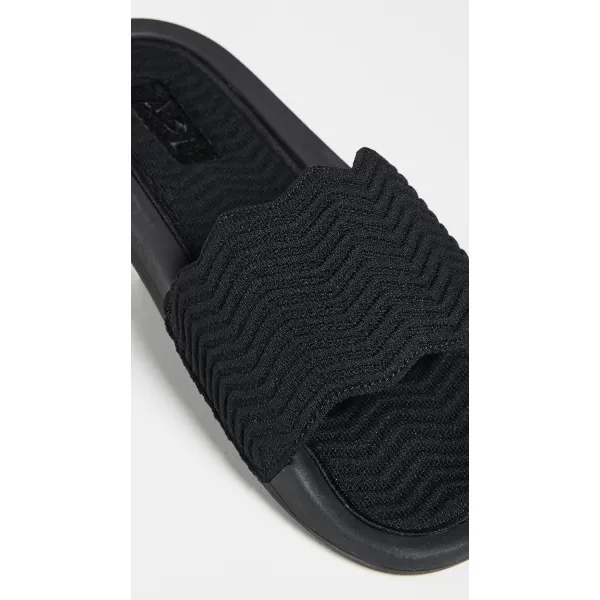 APL Athletic Propulsion Labs Mens TechLoom Zigzag SlidesBlack