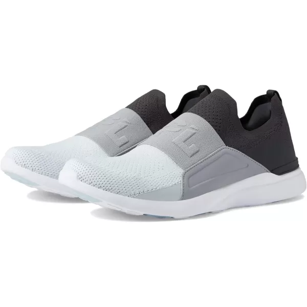 APL Athletic Propulsion Labs Mens Techloom Bliss Running SneakersAnthraciteCementSteel Grey