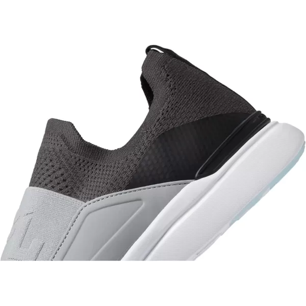 APL Athletic Propulsion Labs Mens Techloom Bliss Running SneakersAnthraciteCementSteel Grey