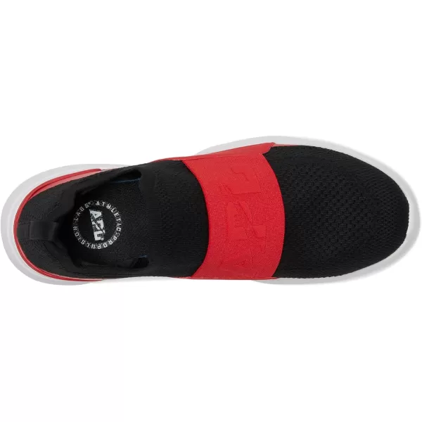 APL Athletic Propulsion Labs Mens Techloom Bliss Running SneakersBlackRedWhite