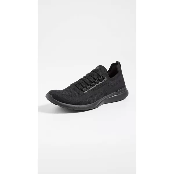 APL Athletic Propulsion Labs Mens Techloom Breeze Running SneakersBlackBlack