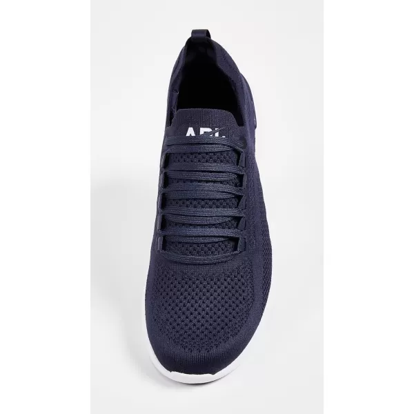 APL Athletic Propulsion Labs Mens Techloom Breeze Running SneakersMidnightWhite