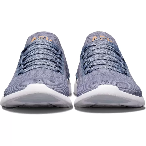 APL Athletic Propulsion Labs Mens Techloom Breeze Running SneakersSlateCaramelWhite