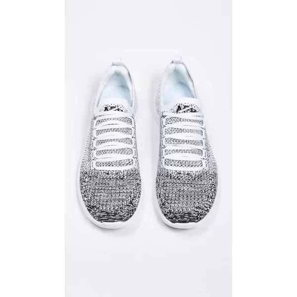 APL Athletic Propulsion Labs Mens Techloom Breeze Running SneakersWhiteBlackOmbre