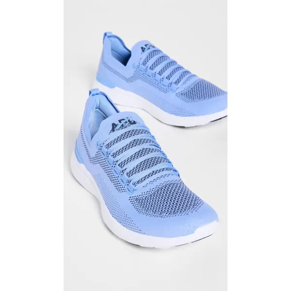 APL Athletic Propulsion Labs Mens Techloom Breeze SneakersBlue DawnNavyWhite