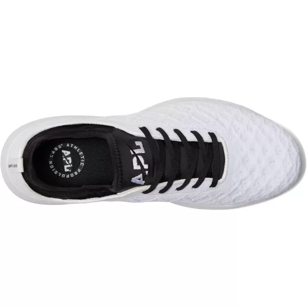 APL Athletic Propulsion Labs Mens Techloom Phantom Running SneakersWhiteBlackBlack