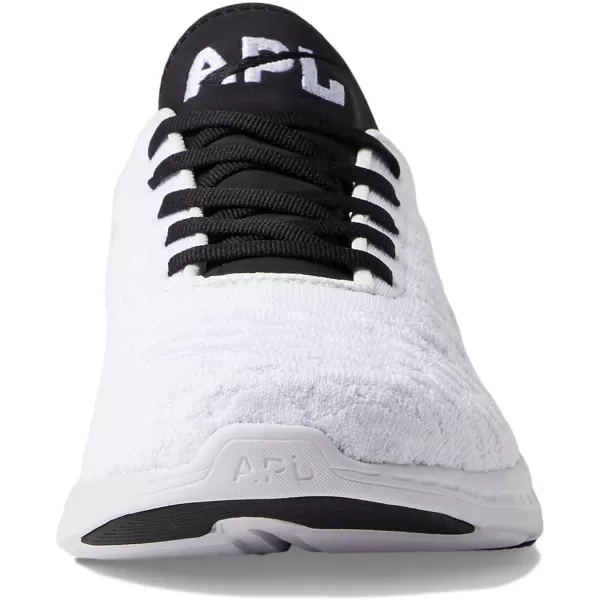 APL Athletic Propulsion Labs Mens Techloom Phantom Running SneakersWhiteBlackBlack