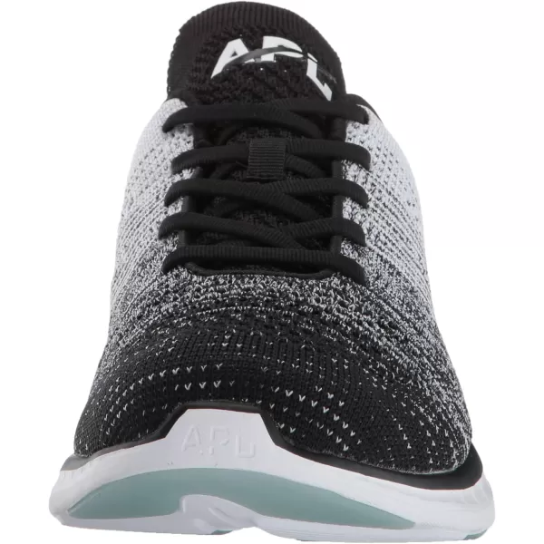 APL Athletic Propulsion Labs Mens Techloom Pro Running SneakersBlackHeather GreyWhite