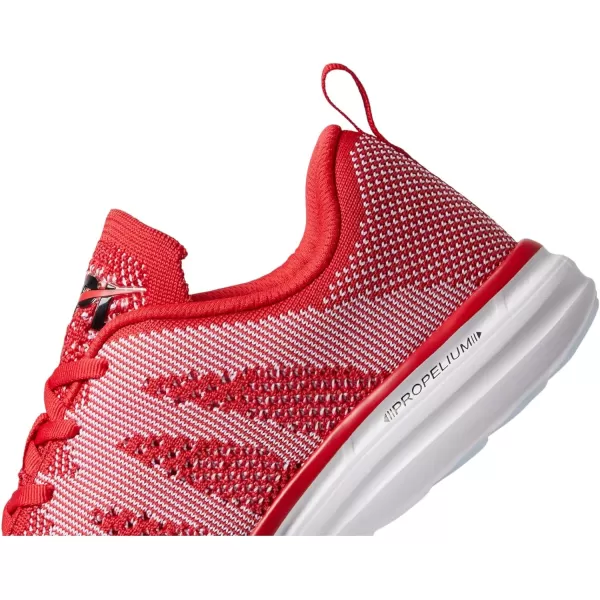 APL Athletic Propulsion Labs Mens Techloom Pro Running SneakersRedWhiteBlack