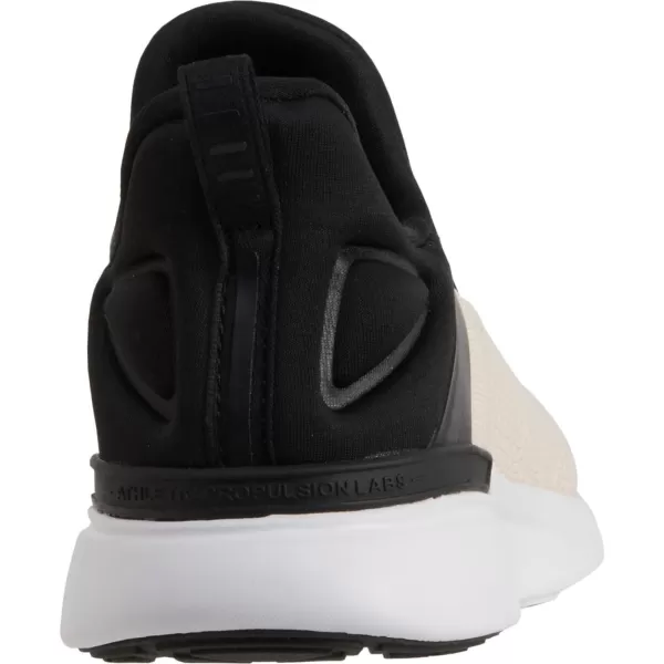 APL Athletic Propulsion Labs Mens Techloom Tracer Running SneakersBlackParchmentWhite