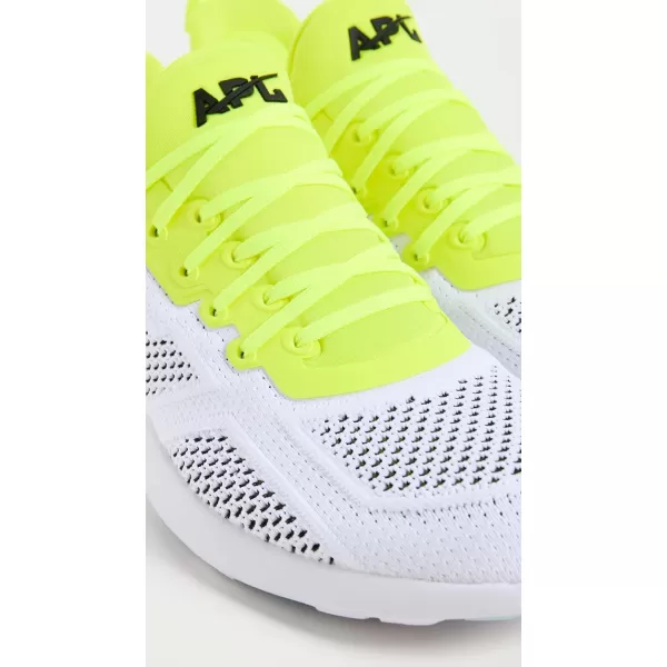 APL Athletic Propulsion Labs Mens Techloom Tracer Running SneakersEnergyBlackWhite