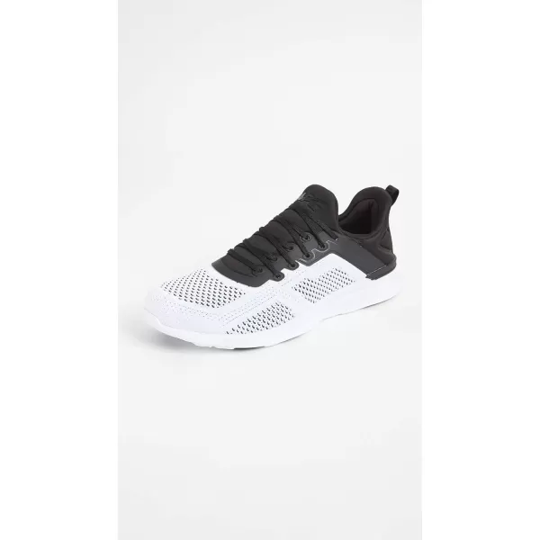 APL Athletic Propulsion Labs Mens Techloom Tracer Running SneakersWhiteBlackBlack