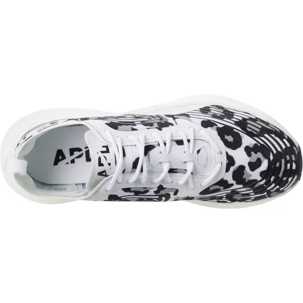 APL Athletic Propulsion Labs Womens Streamline SneakersWhiteBlackLeopard