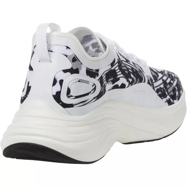 APL Athletic Propulsion Labs Womens Streamline SneakersWhiteBlackLeopard