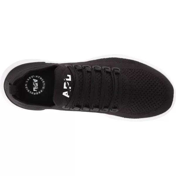 APL Athletic Propulsion Labs Womens Techloom Breeze SneakersBlackBlackWhite