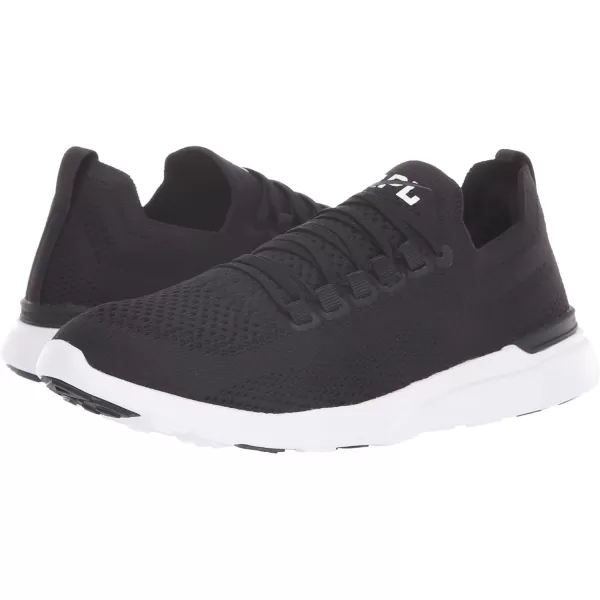 APL Athletic Propulsion Labs Womens Techloom Breeze SneakersBlackBlackWhite