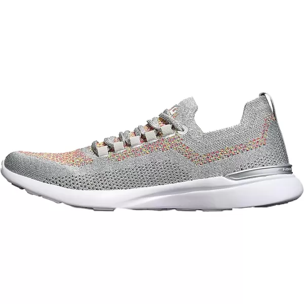 APL Athletic Propulsion Labs Womens Techloom Breeze SneakersMetallic SilverMultiWhite