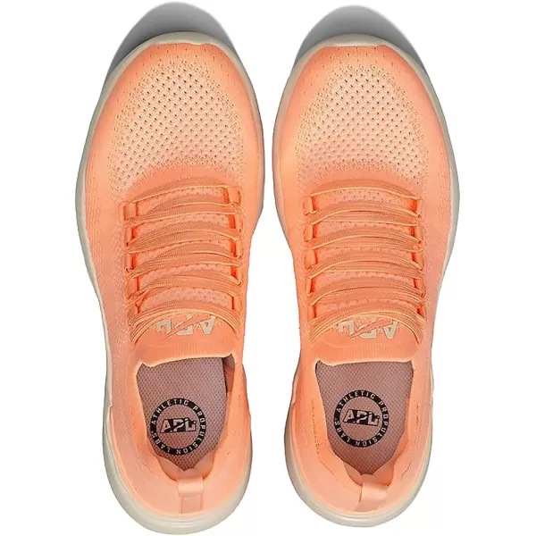 APL Athletic Propulsion Labs Womens Techloom Breeze SneakersNeon PeachPristine