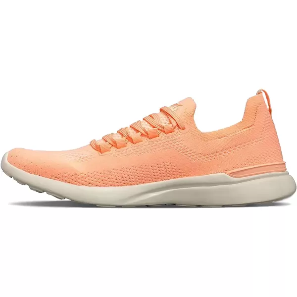 APL Athletic Propulsion Labs Womens Techloom Breeze SneakersNeon PeachPristine