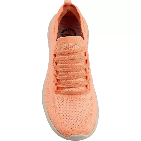 APL Athletic Propulsion Labs Womens Techloom Breeze SneakersNeon PeachPristine