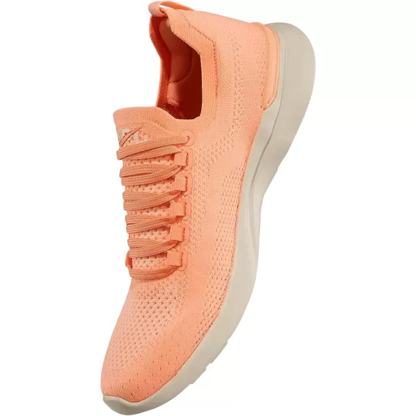 APL Athletic Propulsion Labs Womens Techloom Breeze SneakersNeon PeachPristine