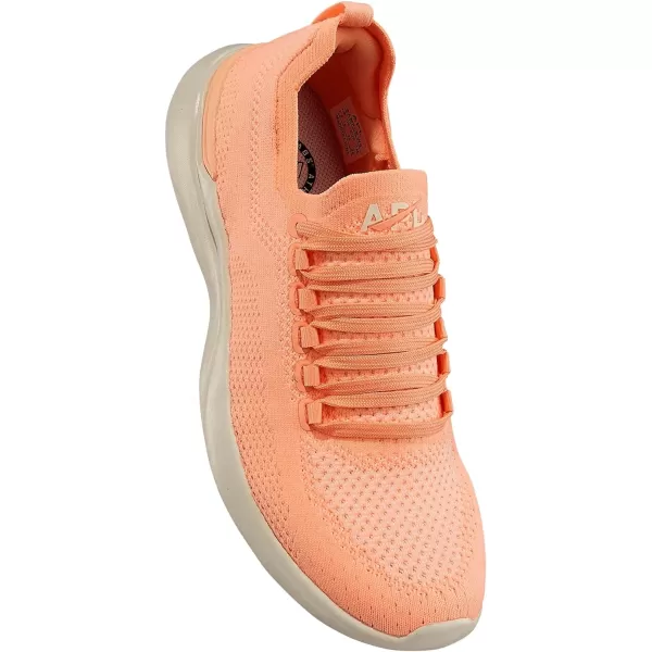 APL Athletic Propulsion Labs Womens Techloom Breeze SneakersNeon PeachPristine